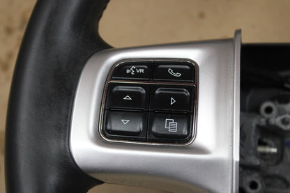 11-14 Dodge Challenger SRT8 Leather Steering Wheel w/ Switches OEM 1PC32XDVAD