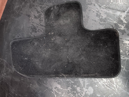 2012 Chrysler 300 Rear Single Driver LH Side Black Carpet Floor Mat