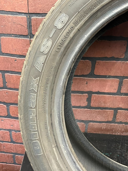 225/50ZR17 Radar Dimax AS-8 98 W Used Tire 5/32nds Tread Depth