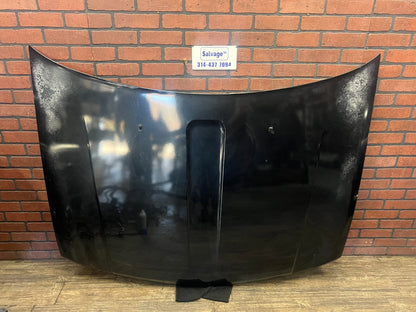2005-2010 Jeep Grand Cherokee SRT8 Front Hood Cover Used OEM Black PX8 SUN FADE
