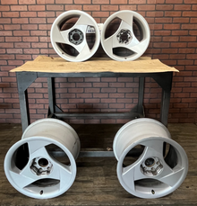 92-96 Dodge Viper R/T 10 3-Spoke Wheel Rim Set of 4 OEM Fronts 17x10 Rears 17x13