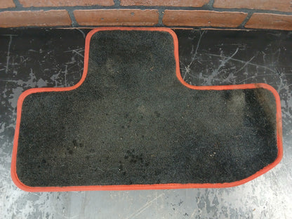 2015-2022 Dodge Challenger Rear Passenger RH Side Floor Mat Red & Black