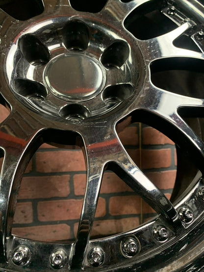Gen 3/4 Viper Forgeline WC3 18x 12 rear wheels 18x9.5 front wheels
