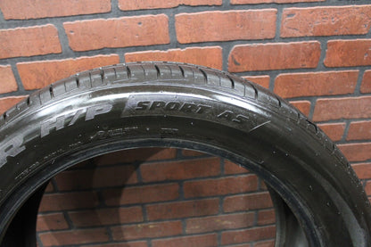 P245/50R20 Bridgestone Dueler H/P Sport AS 19" 102 V Used Tire 8/32nds
