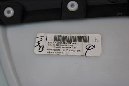 2015-2023 Mustang GT Black Suede Insert Passenger Right Interior Door Trim Panel