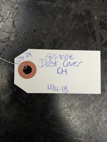 Dodge Passenger Right Side Spindle Knuckle Dust Splash Shield Cover Damaged