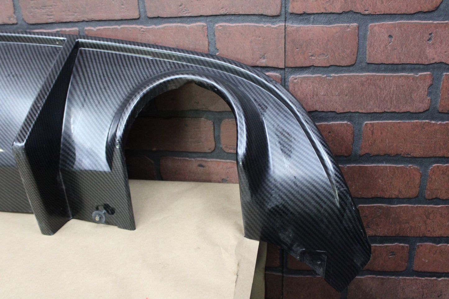 15-23 Dodge Charger R/T 392 Rear Bumper Carbon Fiber Valance Diffuser Panel