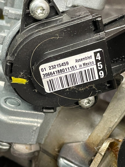 07-10 SATURN SKY REDLINE PONTIAC SOLSTICE GXP OEM STEERING COLUMN ASSEMBLY + KEY