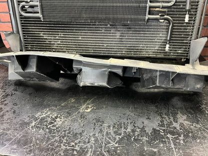 JEEP GRAND CHEROKEE SRT 6.4L 11-13 OEM RADIATOR CONDENSER FRAME FRONT CLIP OEM