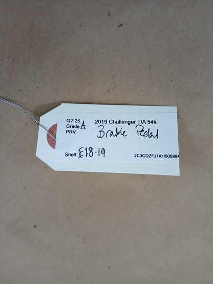 12-23 Challenger Charger 300 Stop Brake Pedal Assembly Non-Adjustable 04779688ak