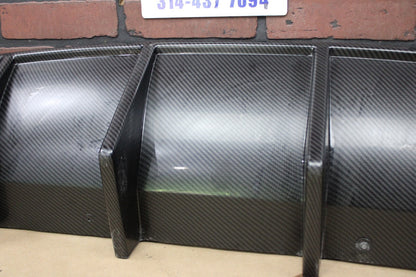 15-23 Dodge Charger R/T 392 Rear Bumper Carbon Fiber Valance Diffuser Panel
