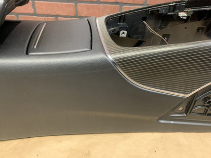 2012-2018 AUDI A6/S6/A7/S7/RS7 Center Console Panel OEM-Black Fretted Ebony Trim