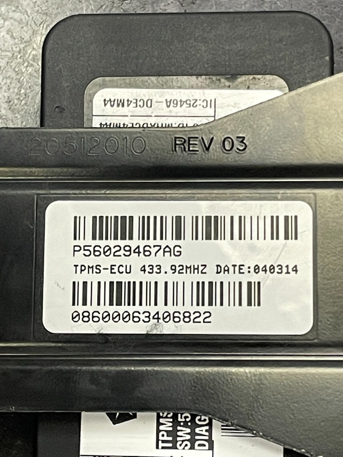 2008-2014 Dodge Challenger TPMM 56029467AG Mopar Tire Pressure Monitoring Module