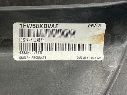 08-14 Callenger Windshield Molding R.H. Windshield Molding Right 1FW58XDVAG