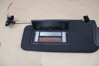 2015-2023 DODGE CHARGER R/T LEFT RIGHT BLACK SUN VISOR SET OF 2 OEM