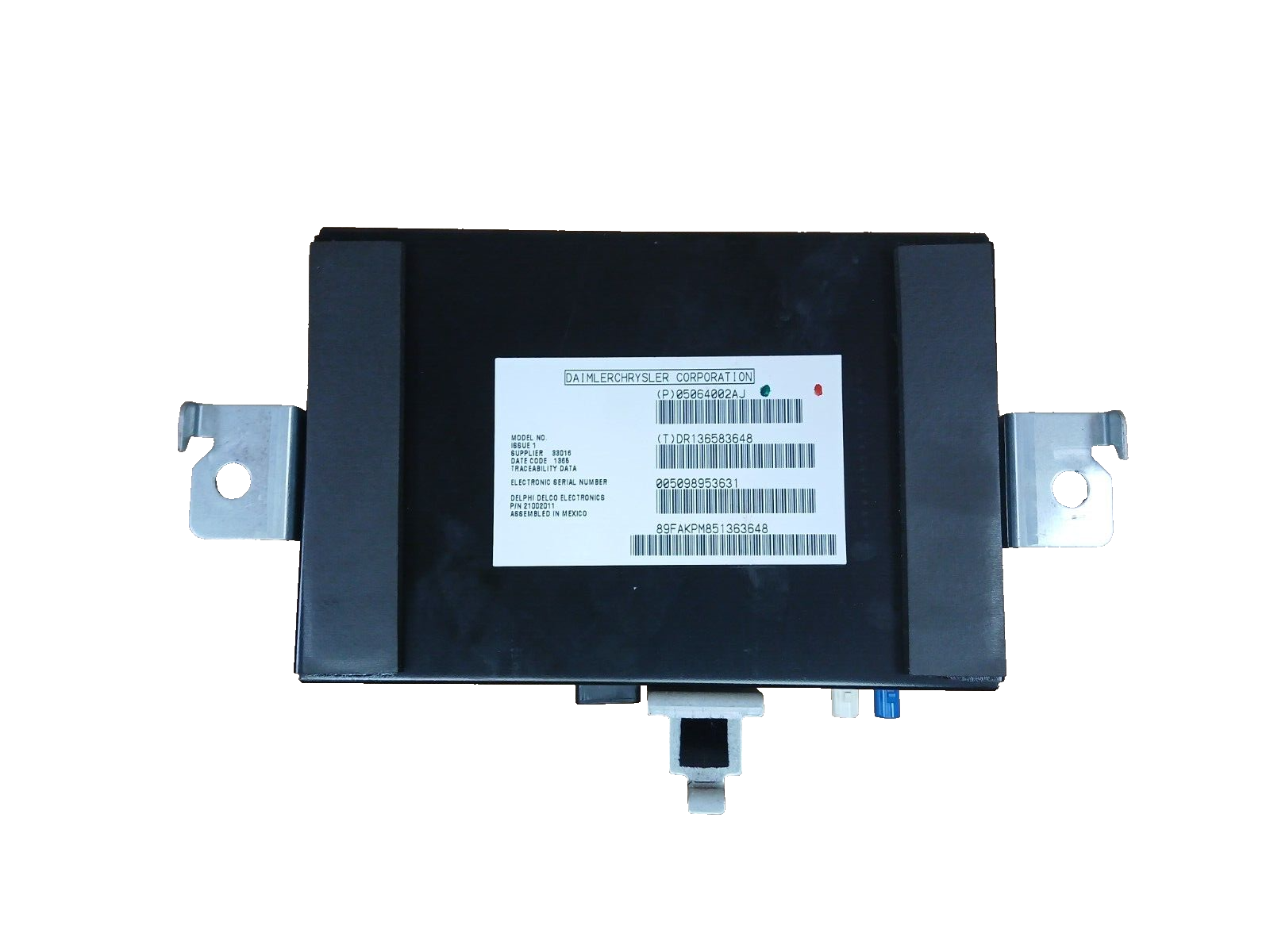 05-07 Chrysler Dodge Jeep Satellite Radio Receiver Control Module 05064002aj