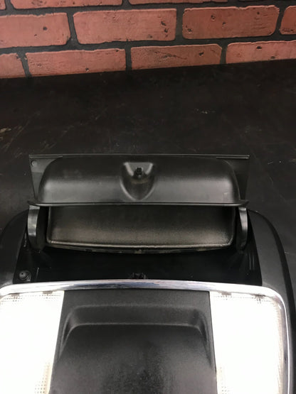 2011-2014 Charger 300 SRT Black Roof Overhead Console w/ Lights & Storage