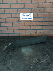 2008-2014 DODGE CHALLENGER OEM LEFT SIDE A PILLAR DARK SLATE GENUINE SUEDE.