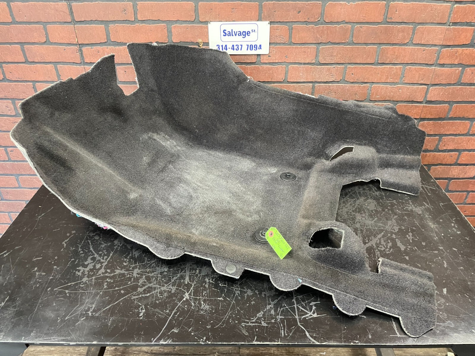 2016-2021 JEEP GRAND CHEROKEE FRONT LEFT FLOOR CARPET COVER LINER OEM 5VK15DX9AA