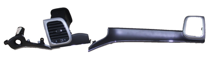 2011-2021 Grand Cherokee SRT Carbon Fiber 3x LH RH Center Dash Trim Vent Set OEM
