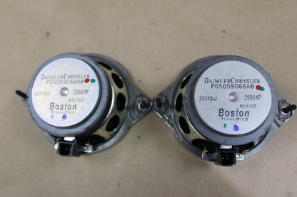 2011 Dodge Challenger SRT8 Sound Audio Speaker Set of 6 05059067AC 05059068AC