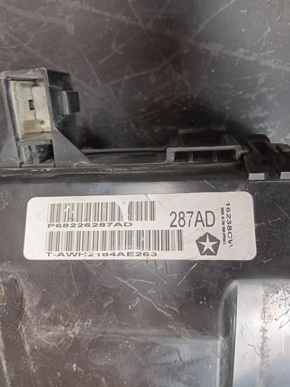 2015 Dodge Challenger Headlamp to Dash Wiring Harness Fuse Box 68226287ad