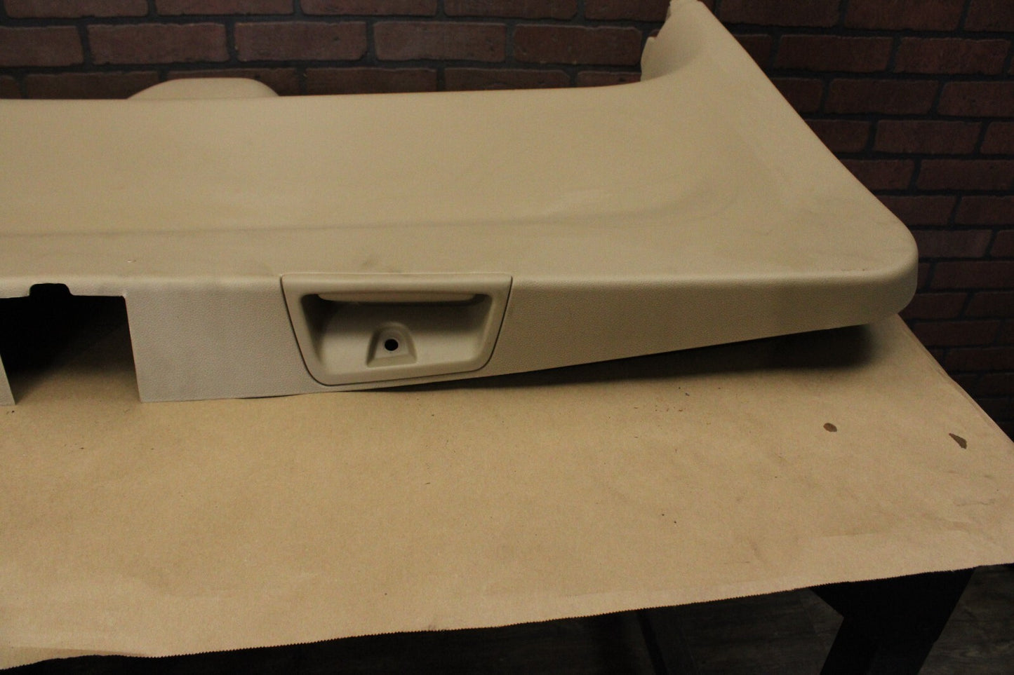 2007-2014 Cadillac Escalade Rear Lift Tail Gate Lower Hatch Trim Panel Beige