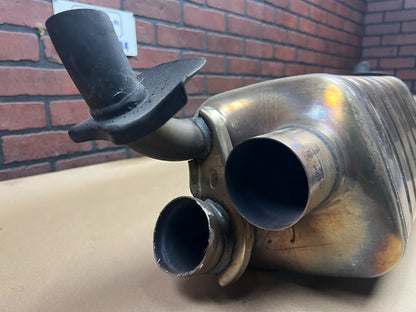 USED 2021-2024 PORSCHE 911 992 TURBO/ TURBO S EXHAUST MUFFLER OEM 21 22 23