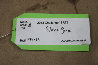 06-14 OEM CHARGER CHALLENGER 300 DASH GLOVE BOX STORAGE COMPARTMENT 1054230AA
