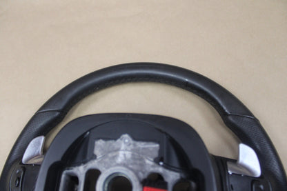 2022 DODGE CHARGER R/T DRIVER STEERING WHEEL WITH CONTROLS BLACK LEATHER