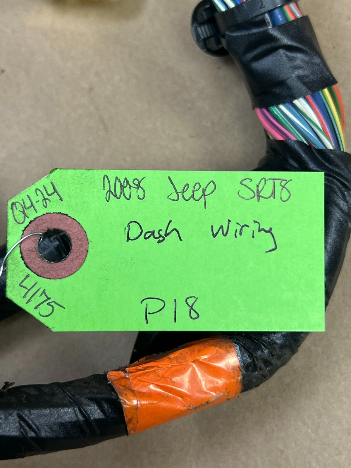 Genuine Mopar 008 JEEP SRT-8 Instrument Panel Wiring 56048201AH