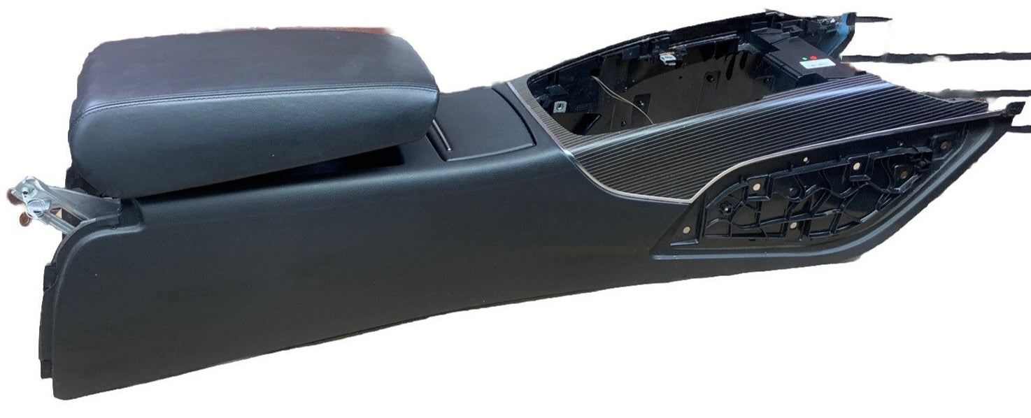 2012-2018 AUDI A6/S6/A7/S7/RS7 Center Console Panel OEM-Black Fretted Ebony Trim