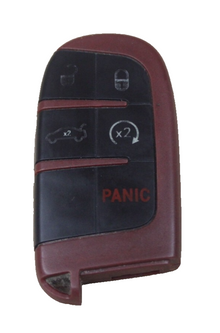 2019-2023 DODGE CHALLENGER CHARGER SCAT PACK BACK RED FULL POWER REMOTE KEY FOB