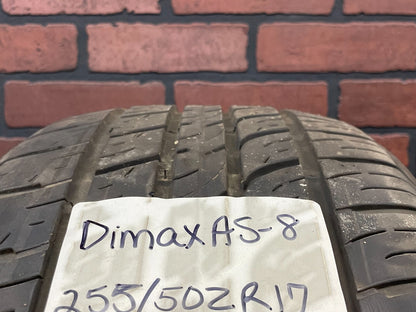 225/50ZR17 Radar Dimax AS-8 98 W Used Tire 5/32nds Tread Depth