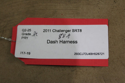 2011 Dodge Challenger R/T SRT8 Dash Wiring Wire Harness Assembly OEM 68064383AC