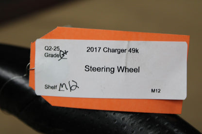 2015-2023 Dodge Challenger Charger Steering Wheel Leather Black OEM 5vg201vxad
