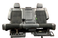 2011-2013 Jeep Grand Cherokee SRT Rear Seat Set Black Leather and Suede *Imprint