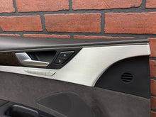 2011-2018 Audi A8 S8 D4 Front Left Driver Door Trim Cover Panel Card Memory Wood
