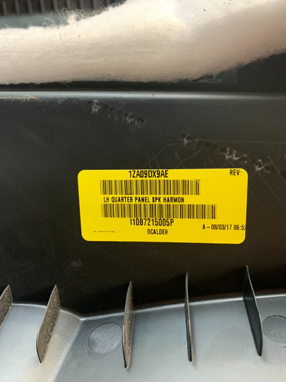 2015-2023 DODGE CHALLENGER DRIVER LH SIDE QUARTER PANEL TRIM OEM 1ZA09DX9AE
