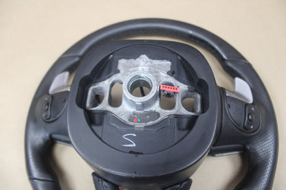 2022 DODGE CHARGER R/T DRIVER STEERING WHEEL WITH CONTROLS BLACK LEATHER