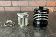 Flo® Spin-On Oil Filter - Black with Cooling Fins - PCS1BC