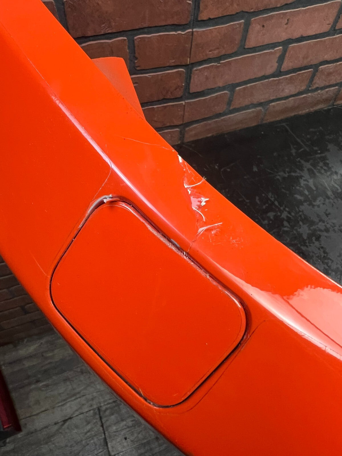 Ferrari F430, Front Bumper with Parking Sensor Option, Orang, DMGD, P/N 83111210