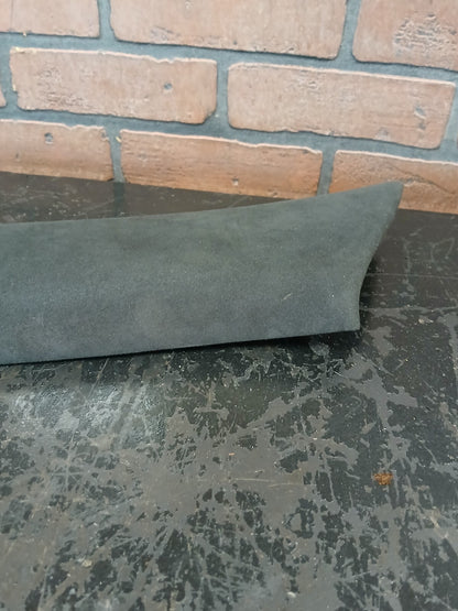 2008-2014 DODGE CHALLENGER OEM LEFT SIDE A PILLAR DARK SLATE GENUINE SUEDE.