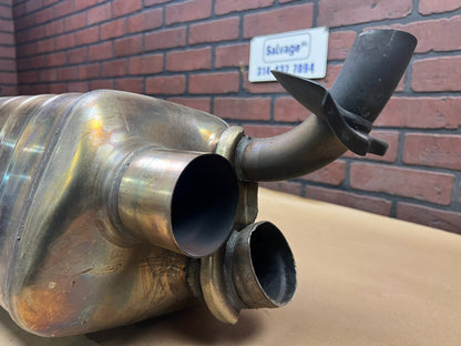 USED 2021-2024 PORSCHE 911 992 TURBO/ TURBO S EXHAUST MUFFLER OEM 21 22 23