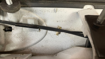 2013-2016 FORD ESCAPE TRUNK LID TAILGATE TRIM PANEL MOLDING W CAMERA WHITE