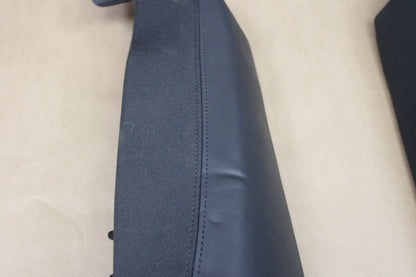 Set Rear Left Right Seat Backrest Bolster Black 4G085704AJ22A Audi A7 S7 RS7 18