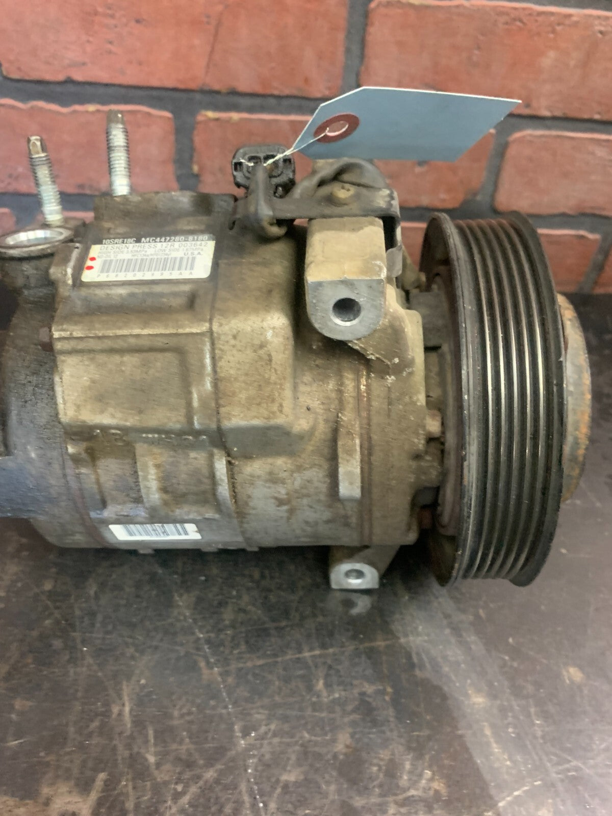 2015-2019 Ram 1500/Jeep Grand Cherokee OEM A/C Compressor 3.0 Diesel