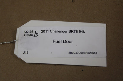 2011-2023 Dodge Challenger SRT SRT8 Fuel Fill Filler Door Chrome Gas Cap Lid OEM