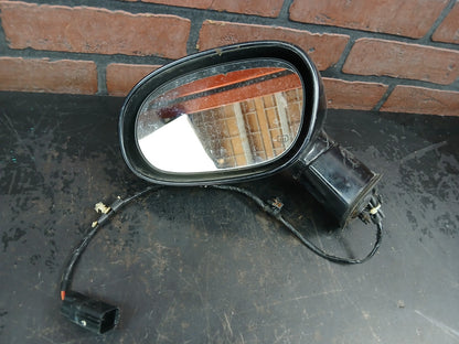 2011-2014 Dodge Challenger SRT Driver LH Side Door Mirror Black Heated SCUFFS