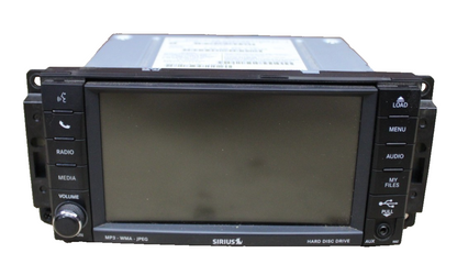 Jeep Chrysler Dodge MyGIG SiriusXM Radio Touchscreen CD DVD Player OEM 5064677AG
